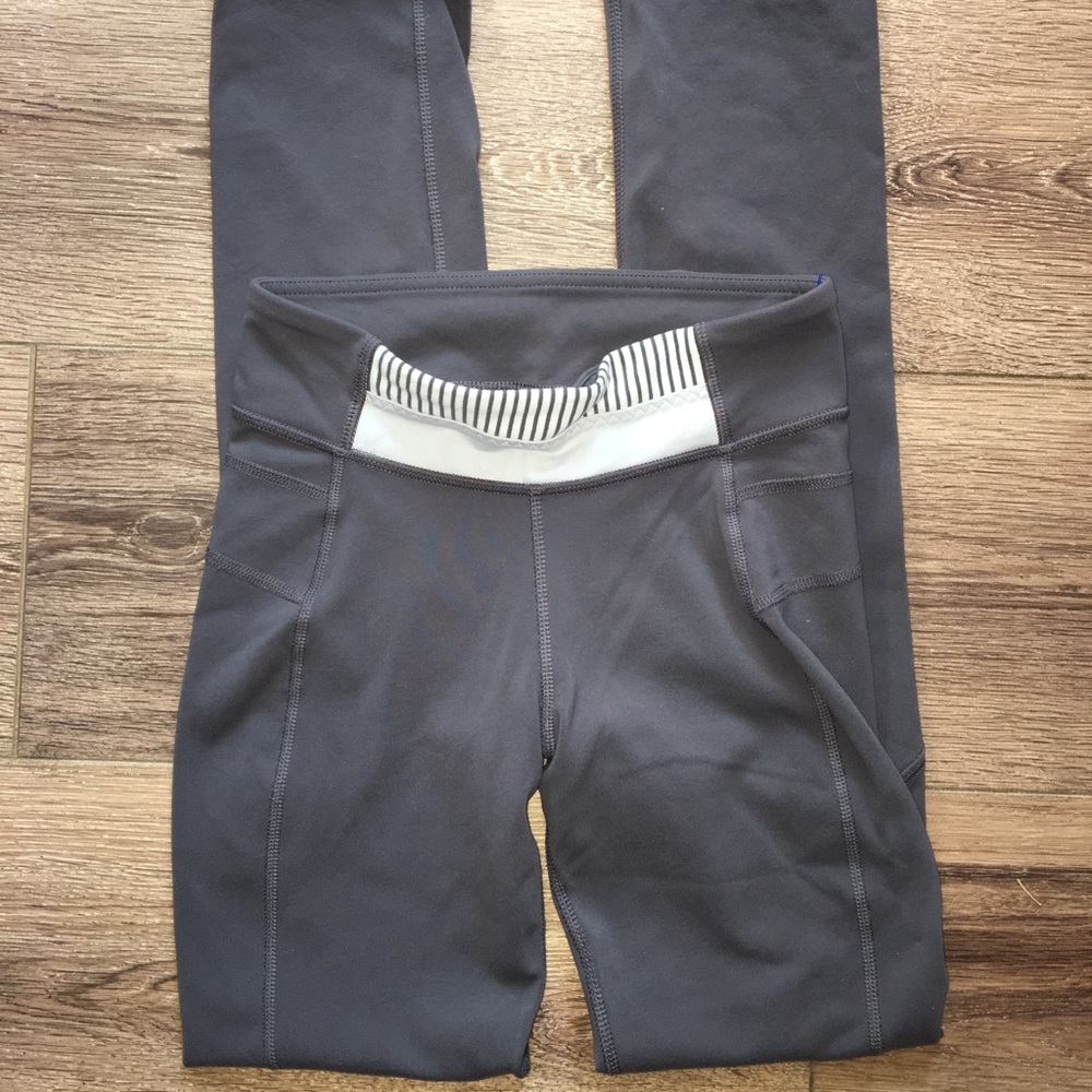 Lululemon Gray Speed Tight Leggings